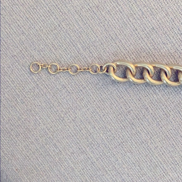 J.Crew Factory Pavé Crystal-Link Necklace - Picture 3 of 4